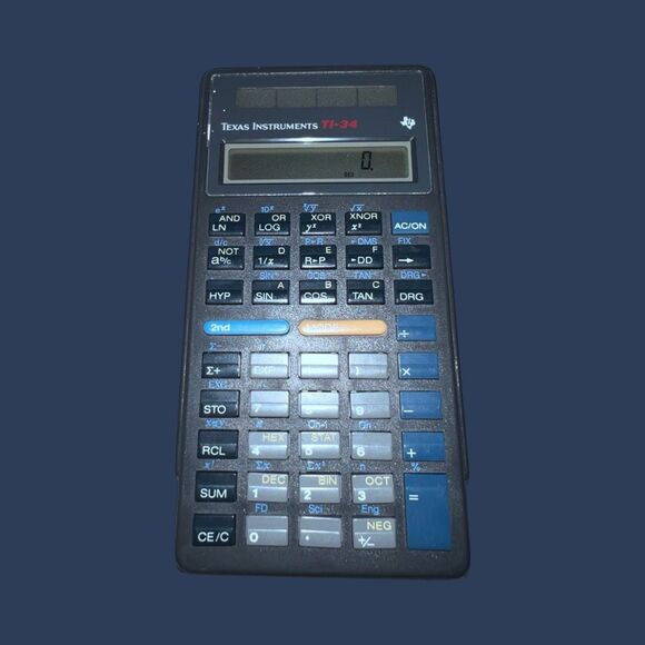 Texas Instruments® TI-34 MultiView Scientific Calculator & Case B13 - Picture 5 of 5